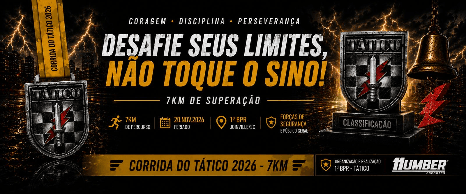 Corrida Do Tático — corrida em Joinville, SC