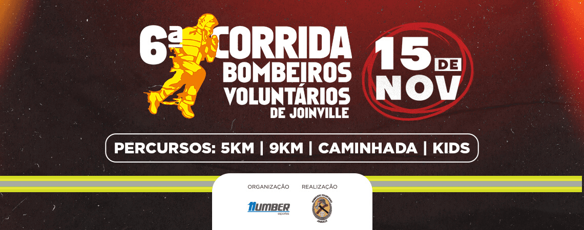 6ª Corrida Bombeiros Voluntários Joinville — corrida em Joinville, SC
