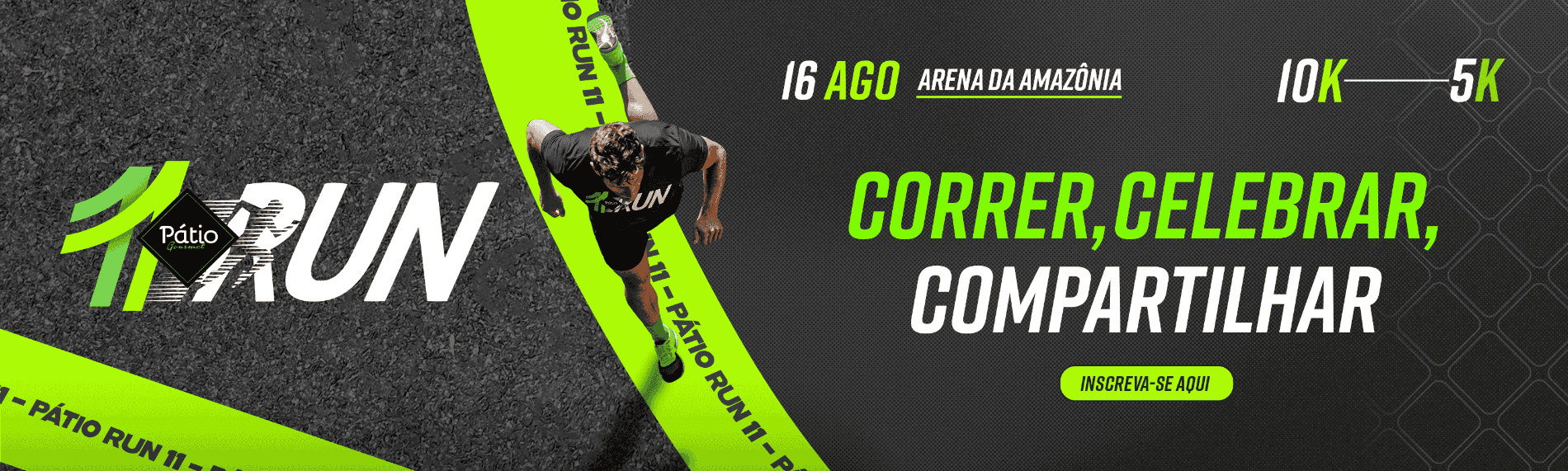 Corrida Pátio Gourmet Run 2026 em Manaus, AM