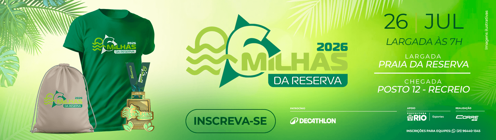 6 Milhas Da Reserva - 2026 — corrida em Rio de Janeiro, RJ