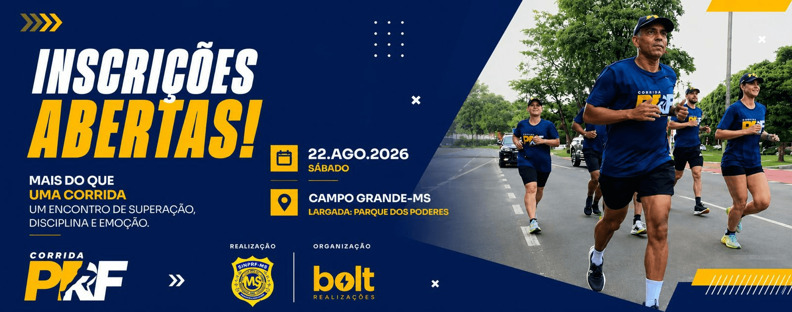 Corrida 1ª Corrida Prf Ms em Campo Grande, MS
