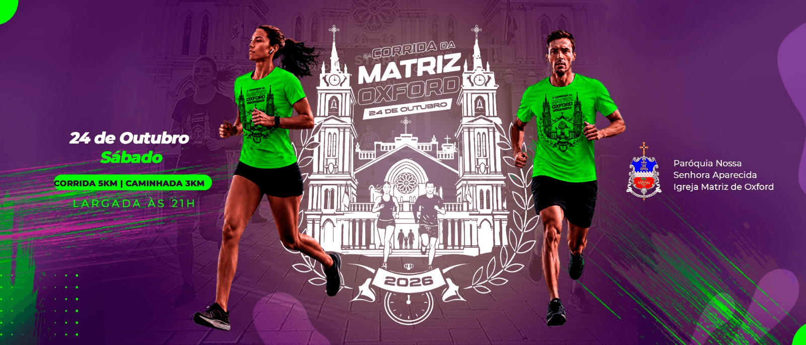 Corrida 2ª Corrida Da Matriz Oxford em São Bento do Sul, SC