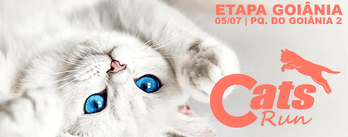 Corrida Cats Run Go 2026 em Goiânia, GO