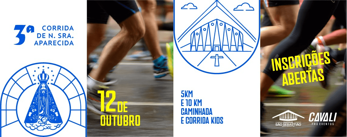 Corrida 3ª Corrida De Nossa Senhora Aparecida em Ponta Grossa, PR