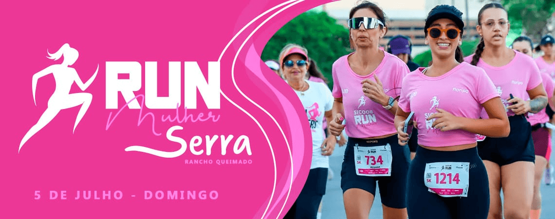 Run Mulher Serra — corrida em Rancho Queimado, SC
