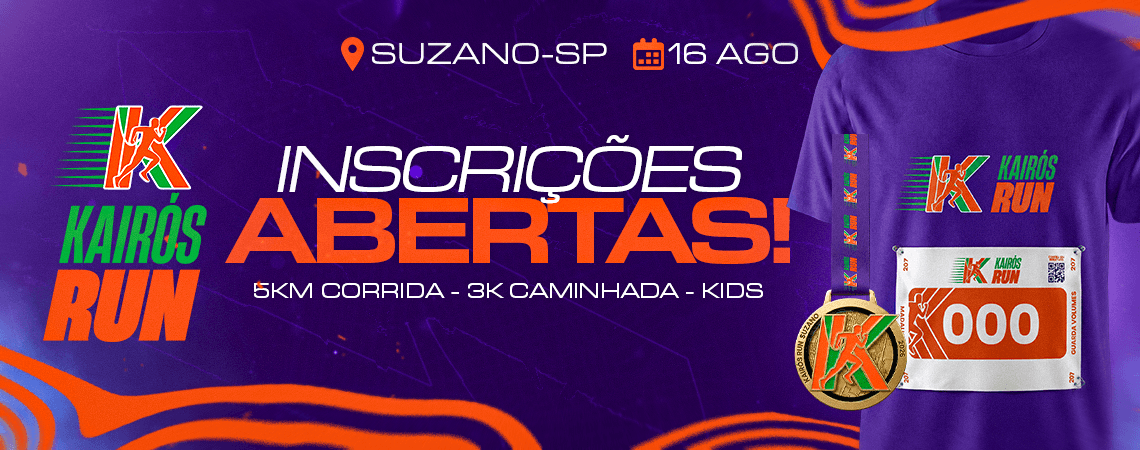 Corrida 2º Corrida Kairós Run em Suzano, SP