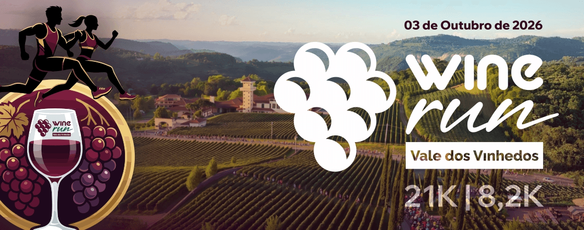 Wine Run Vale Dos Vinhedos — corrida em Bento Gonçalves, RS