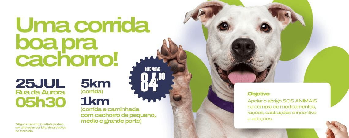 Corrida 1° Dog Run Recife em Recife, PE