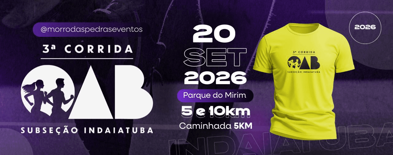Corrida 3ª Edição Corrida E Caminhada OAB SP - Indaiatuba em Indaiatuba, SP