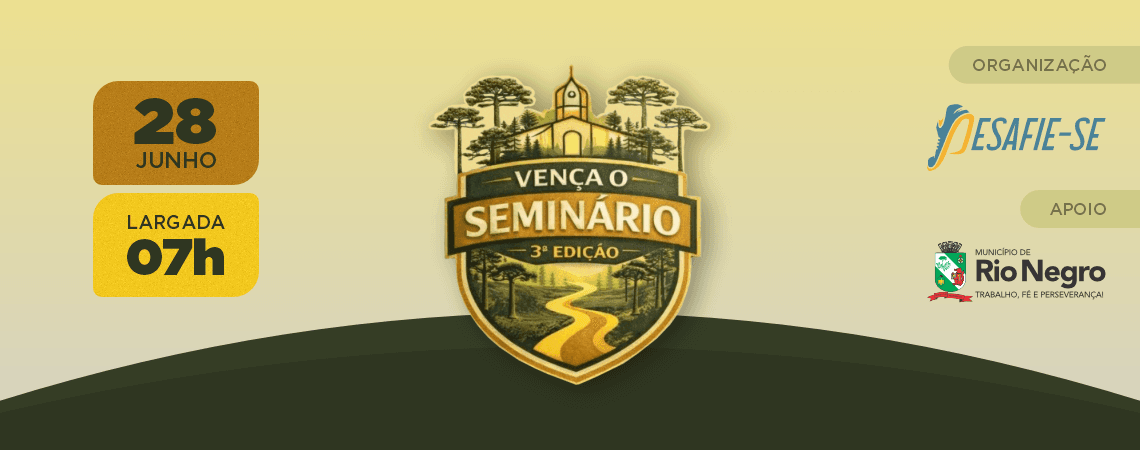 Corrida 3ª Edição - Desafie-Se - Vença O Seminário em Rio Negro, PR