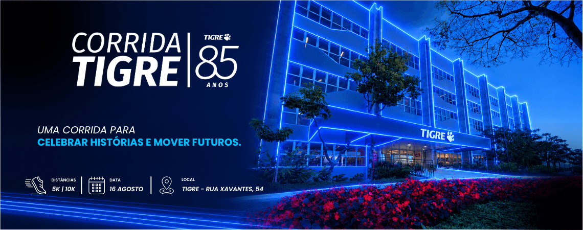 Corrida Corrida Tigre 85 Anos em Joinville, SC