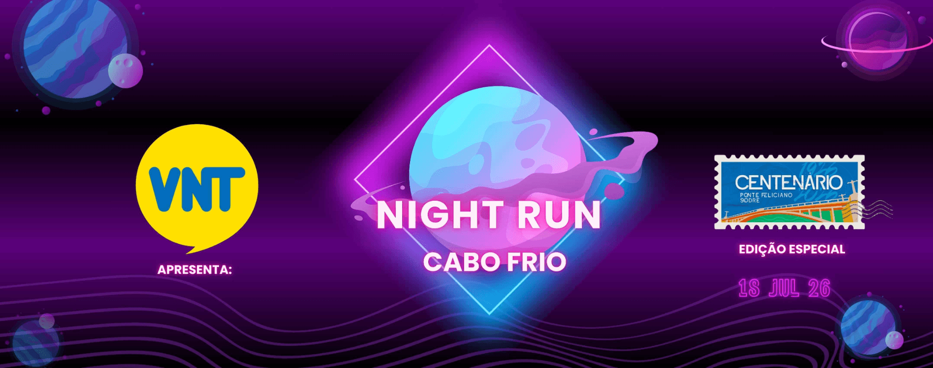 Corrida Vnt Night Run Cabo Frio em Cabo Frio, RJ