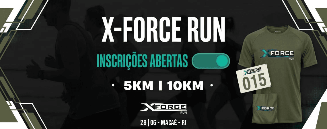 Corrida X Force Run - 2ª Etapa em Macaé, RJ