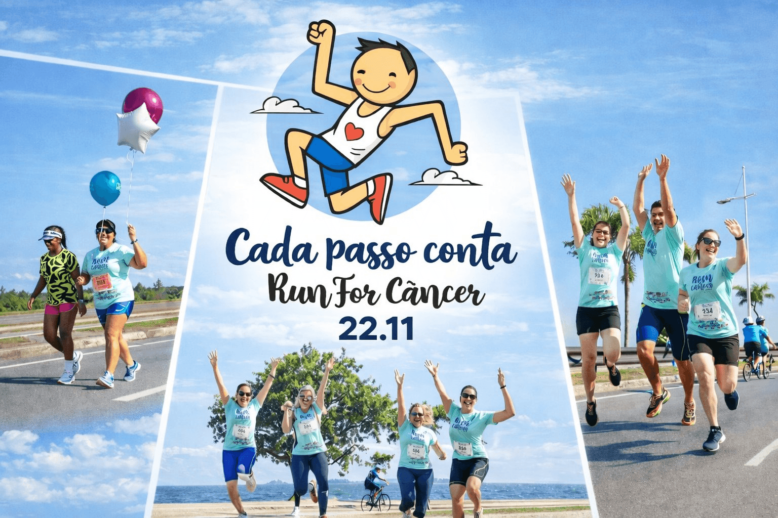 Run For Cancer Floripa 2026 — corrida em Florianópolis, SC