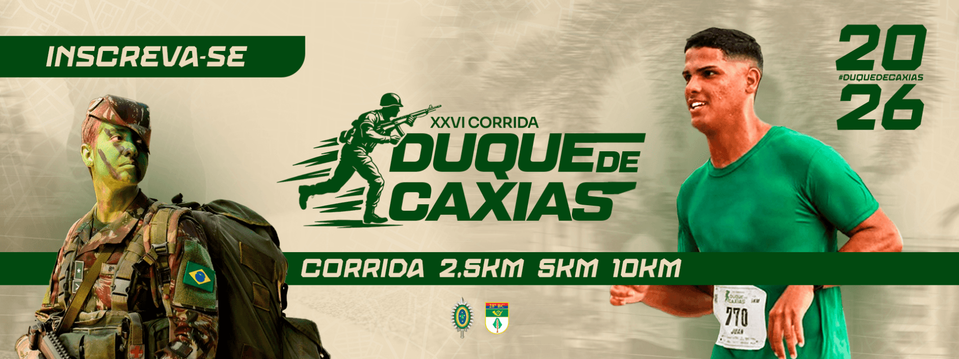 Corrida 26ª Corrida Duque De Caxias 2026 em Aracaju, SE