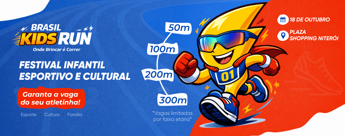Corrida Brasil Kids Run - Plaza Shopping Niterói em Niterói, RJ