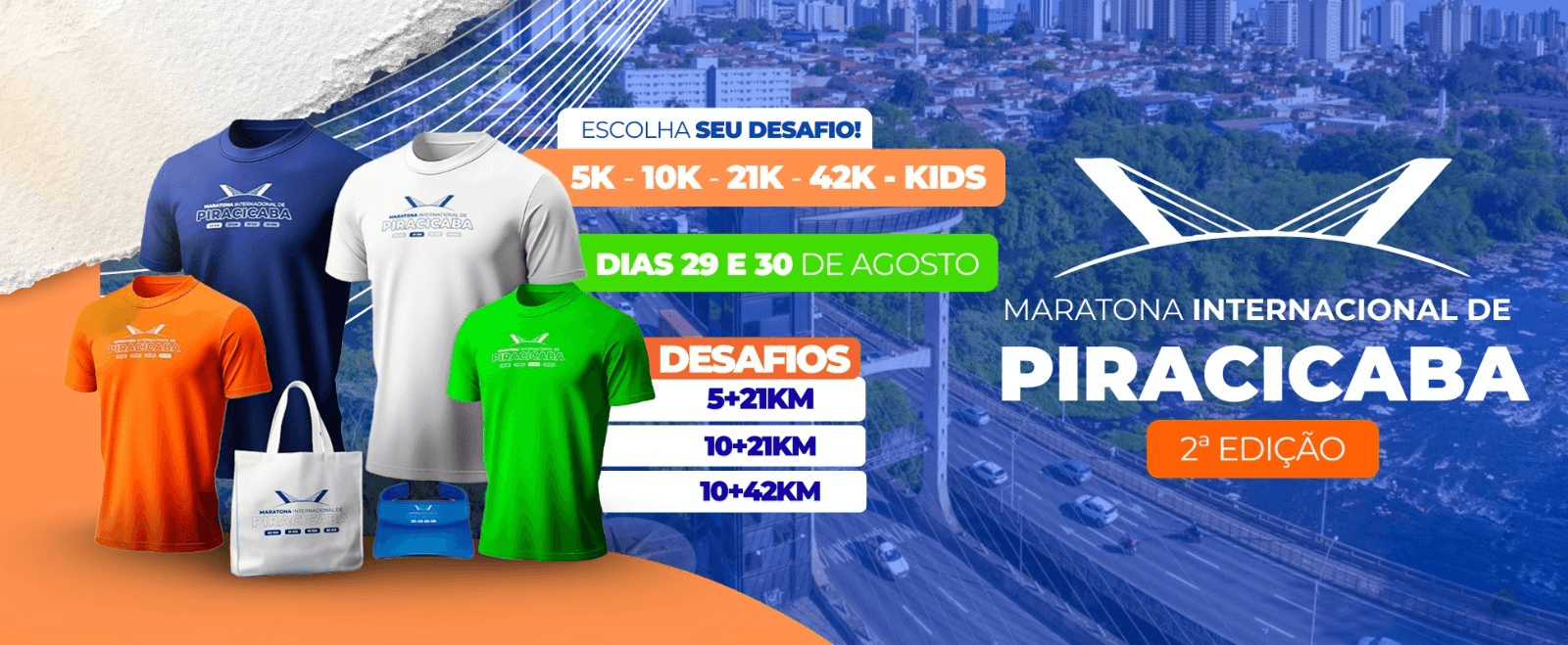Corrida Maratona Internacional De Piracicaba em Piracicaba, SP