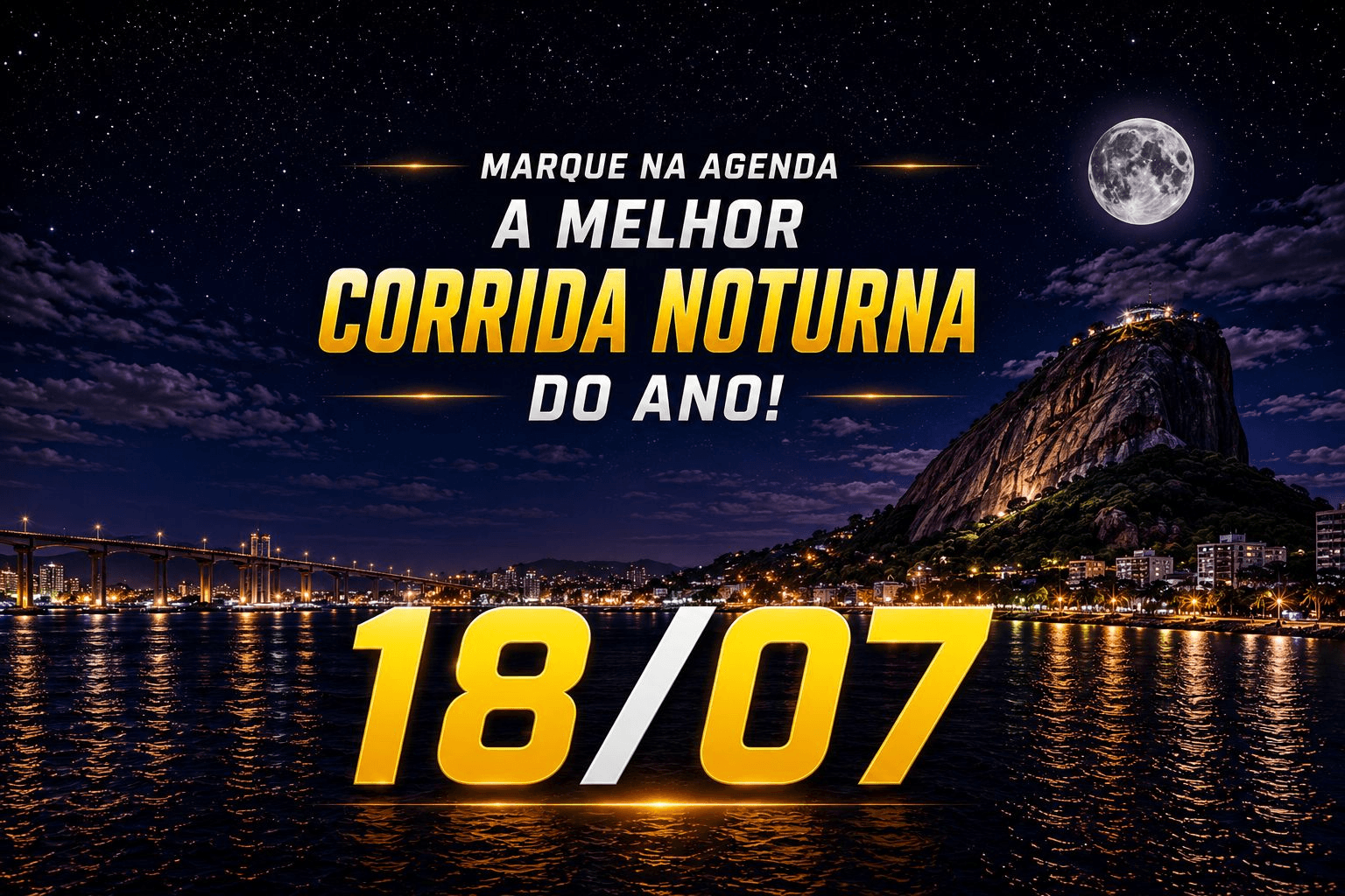 Corrida Protevix Night Run em Vitória, ES