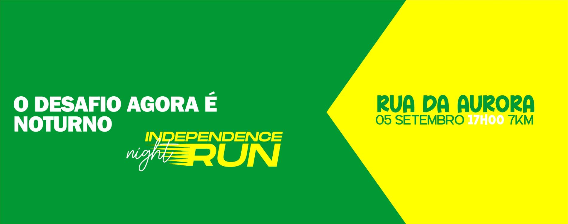 Independence Night Run 2026 — corrida em Recife, PE
