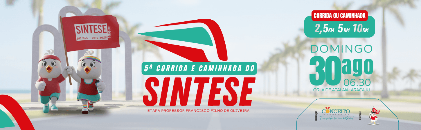 Corrida 5ª Corrida Do Sintese 2026 em Aracaju, SE