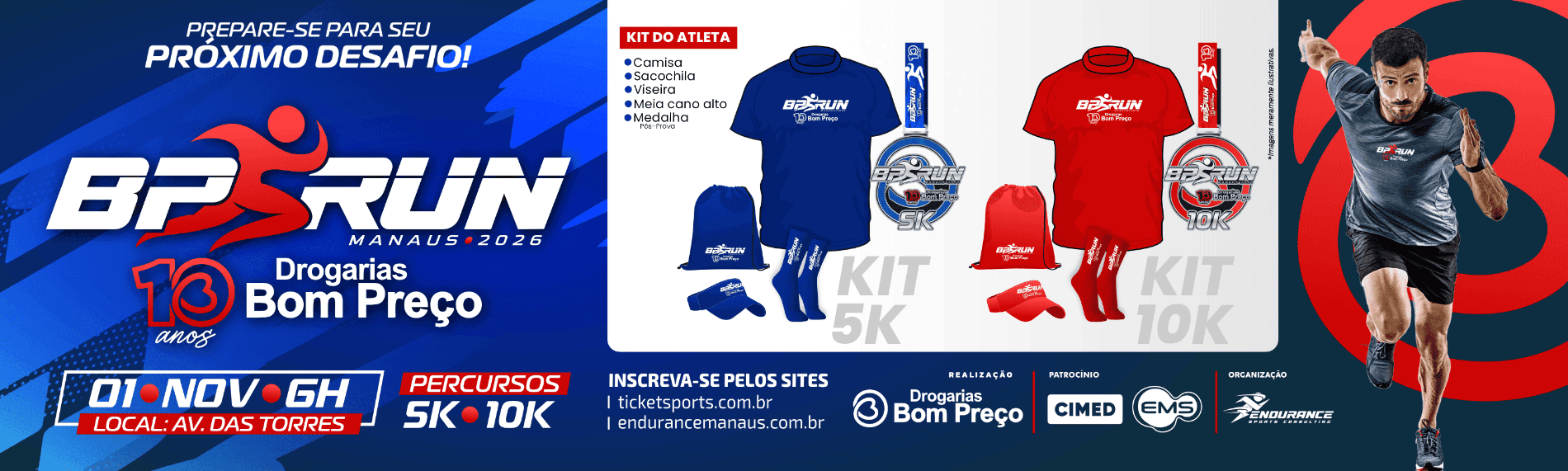Bp Run 2026 — corrida em Manaus, AM