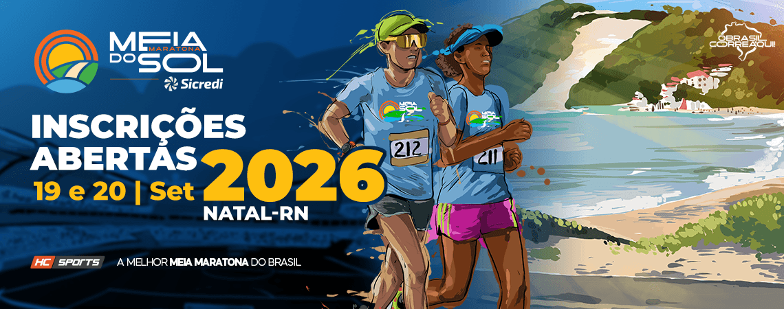 Meia Maratona Do Sol Sicredi 2026 — corrida em Natal, RN