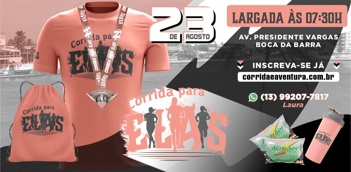 Corrida Corrida Para Elas - 3ª Etapa em Itanhaém, SP