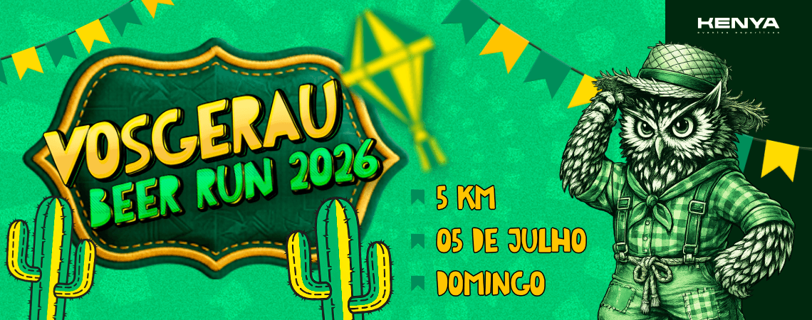 Corrida Vosgerau Beer Run 2026 em São José dos Pinhais, PR