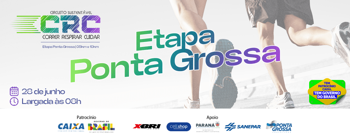 Corrida Circuito De Corridas Caixa 2026 - Etapa Ponta Grossa em Ponta Grossa, PR
