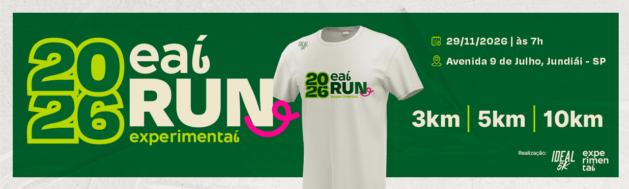 Corrida Eaí Run 2026 em Jundiaí, SP