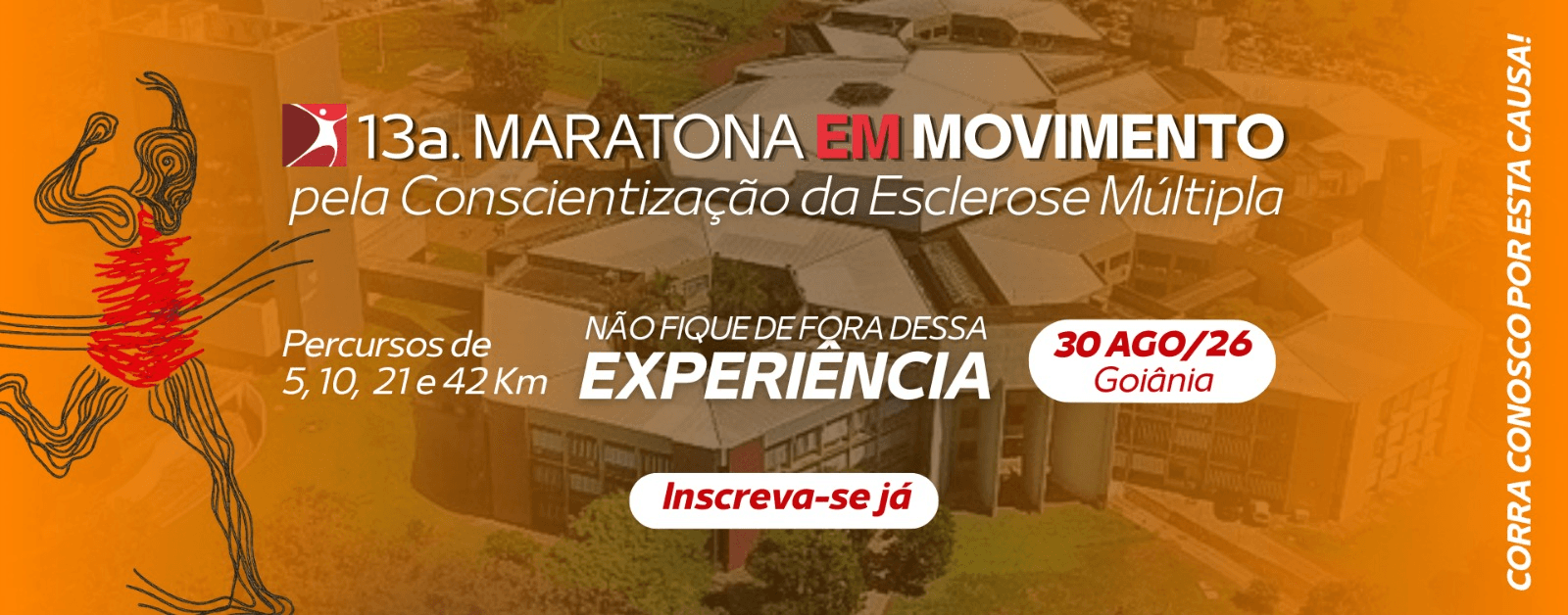 Corrida 13ª Maratona Em Movimento Em Goiania em Goiânia, GO