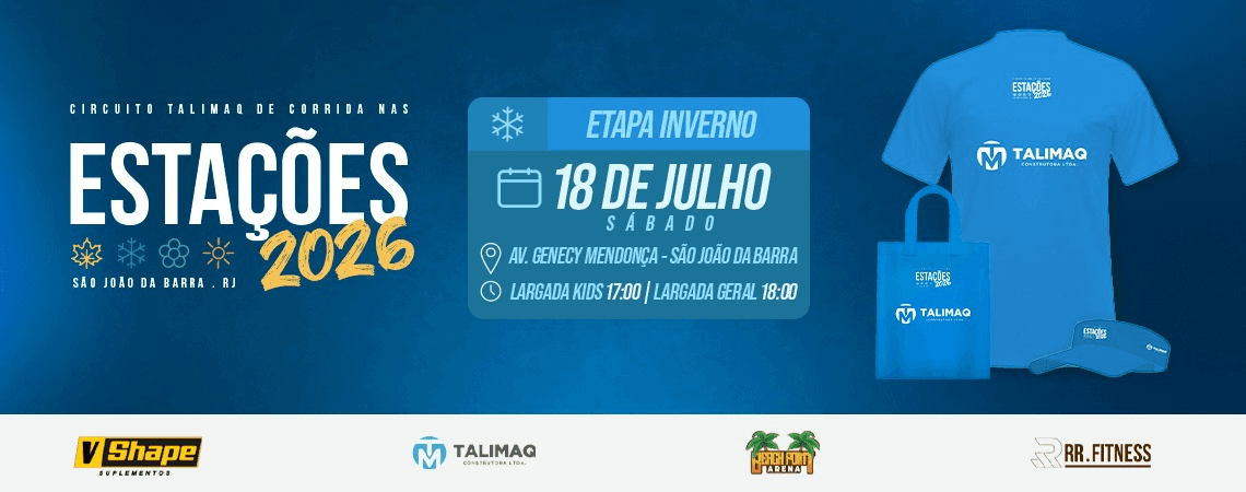 Corrida Circuito Talimaq De Corrida Nas Estações em São João da Barra, RJ