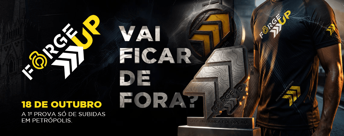 Corrida Forge Up em Petrópolis, RJ