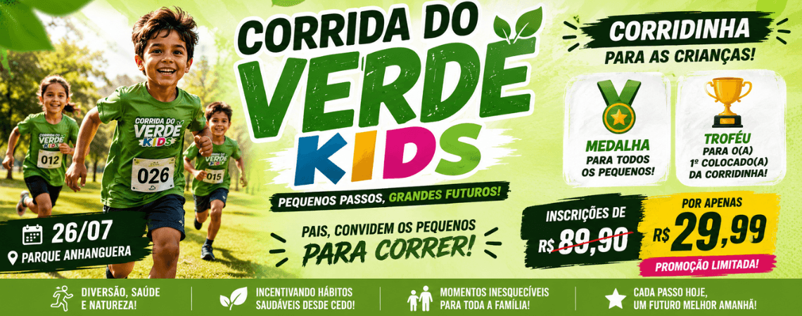 Corrida Do Verde Kids — corrida em São Paulo, SP