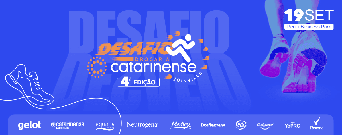 Corrida 4º Desafio Drogaria Catarinense em Joinville, SC