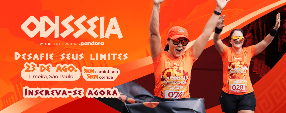 Corrida Corrida Uma Odisseia Pandora em Limeira, SP