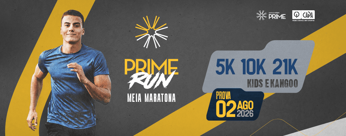 Meia Maratona Prime Run 2026 — corrida em Londrina, PR