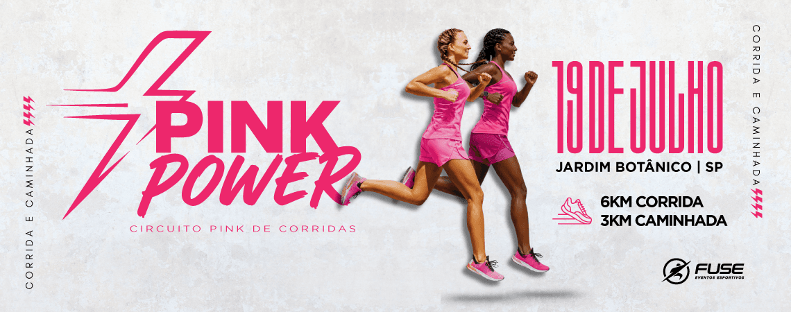 Corrida Pink Power 2026 em São Paulo, SP
