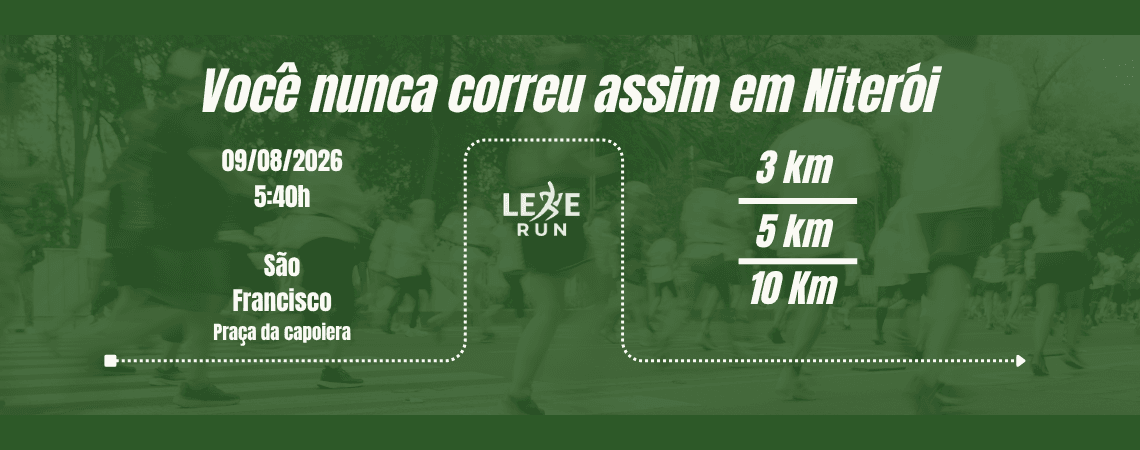 Corrida Leve Run em Niterói, RJ