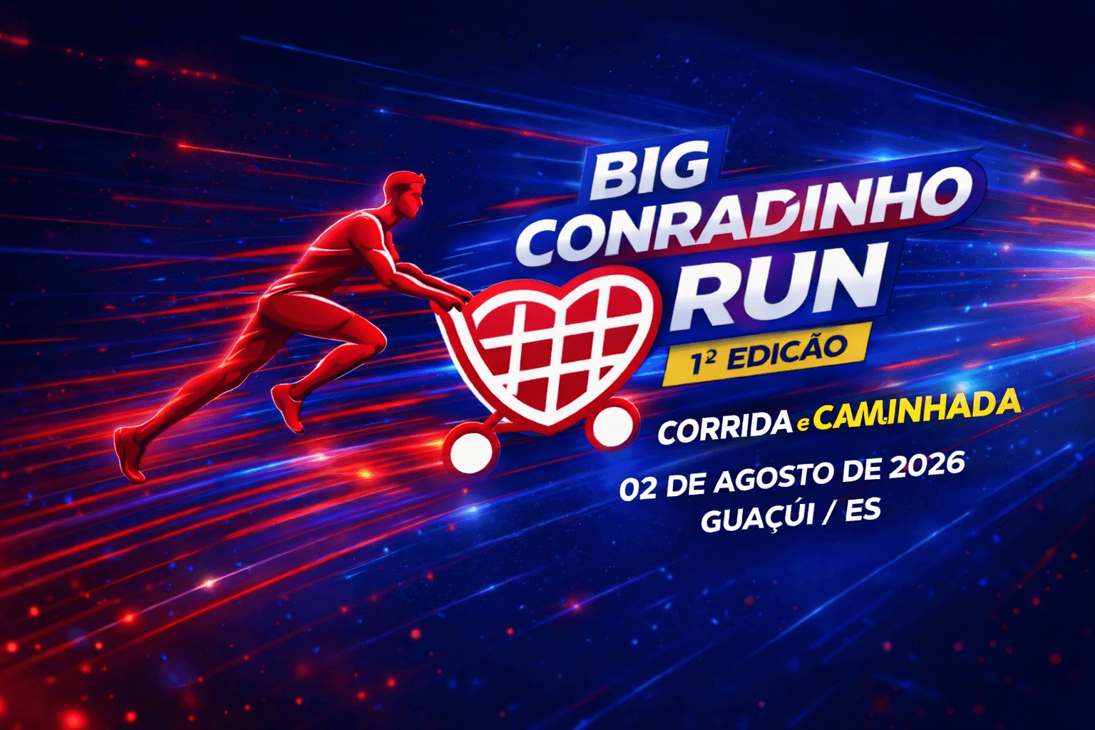 Corrida Big Conradinho Run em Guaçuí, ES