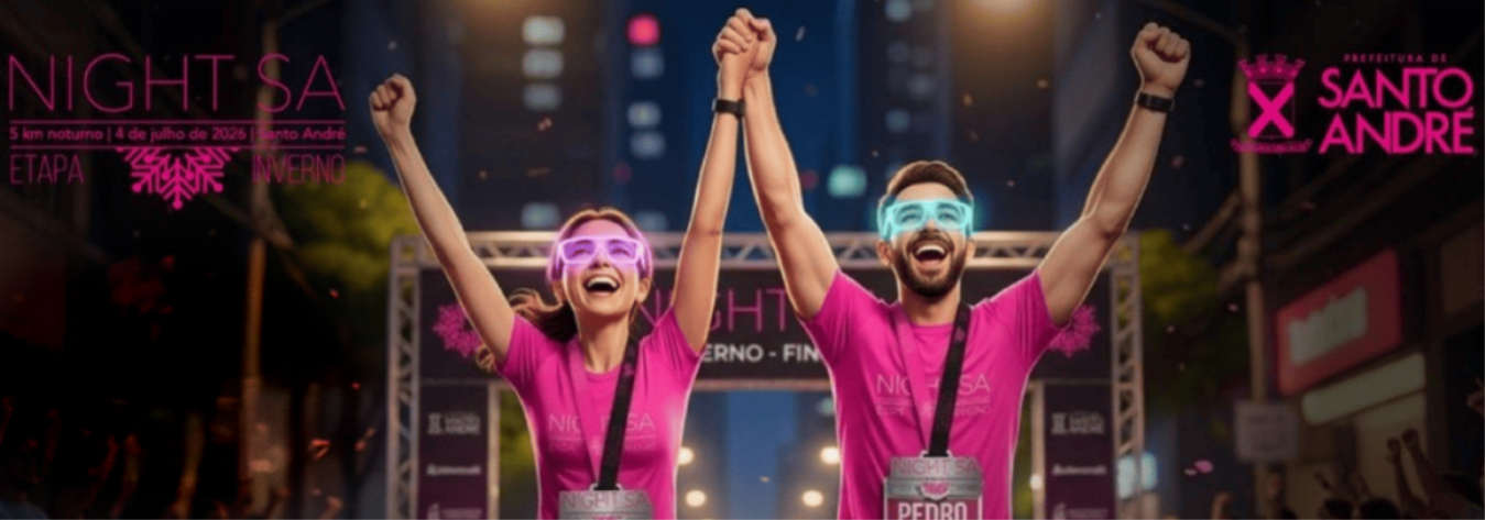 Corrida Night Sa - Etapa Inverno em Santo André, SP