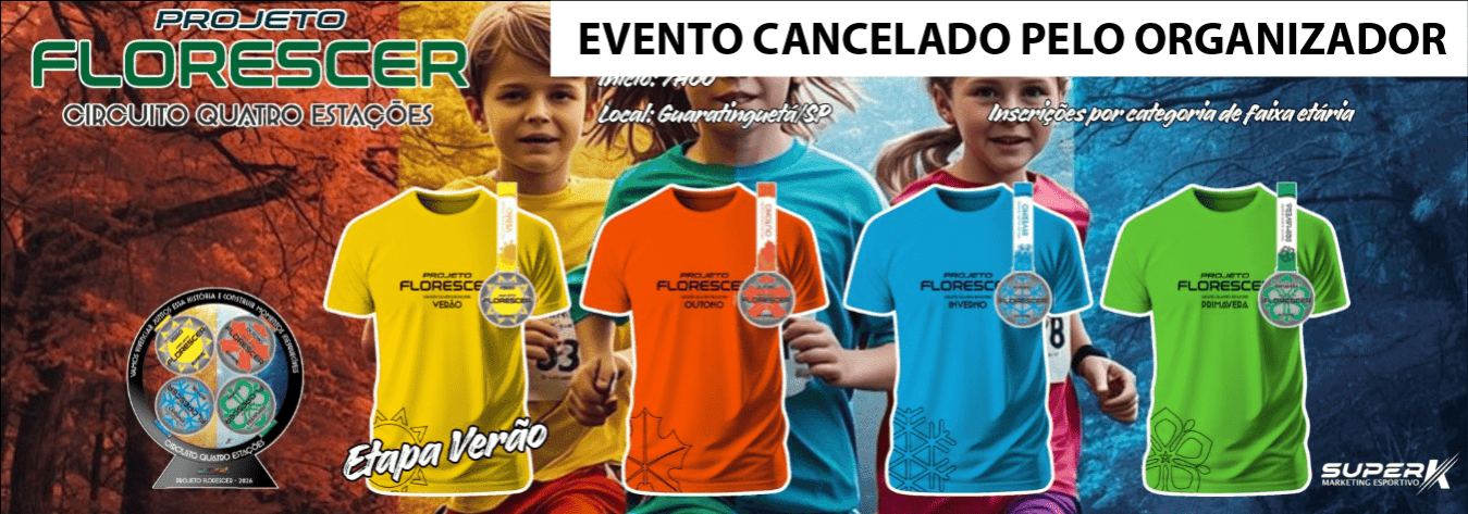 Corrida Circuito Quatro Estacoes - Etapa Primavera em Guaratinguetá, SP