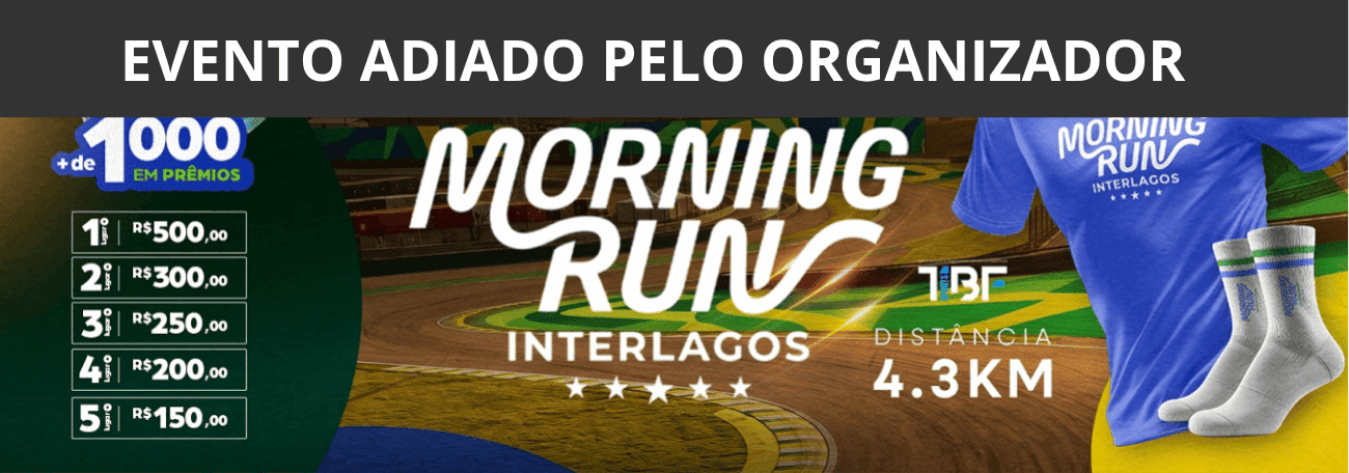 Corrida Corrida Morning Run - Etapa Autodromo Interlagos em São Paulo, SP