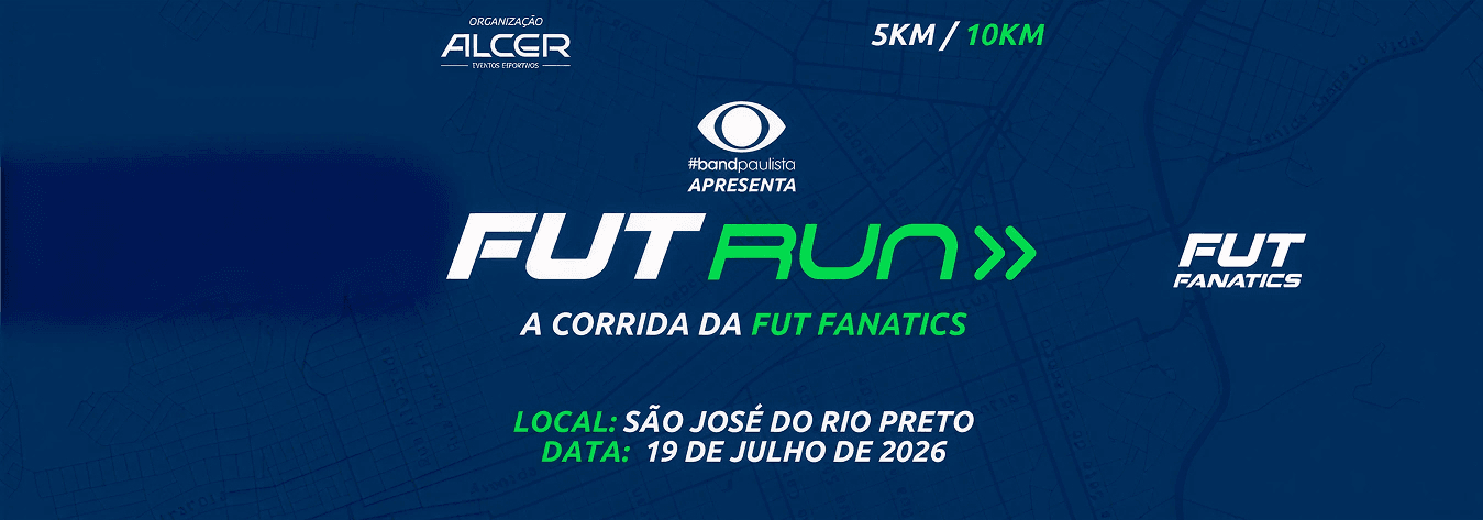Corrida Futrun 2026 Cartao em São José do Rio Preto, SP