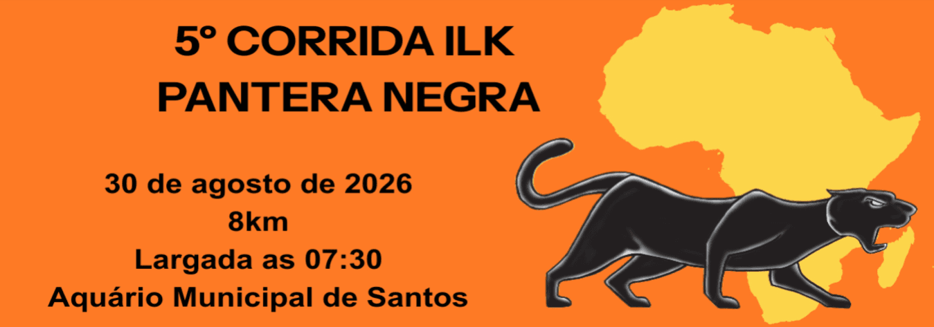 Corrida 5 Corrida Ilk Pantera Negra em Santos, SP