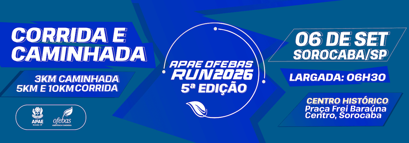 Corrida Apae Ofebas Run Centro Historico em Sorocaba, SP